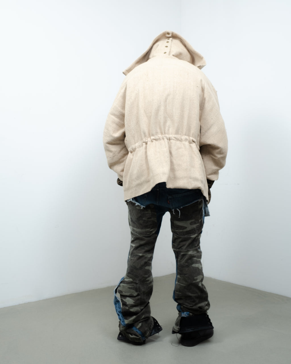 Rough Linen Parka